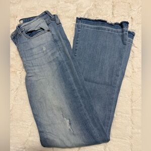 Harper Heritage Light Wash Women's Jeans - High Rise Flare